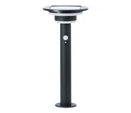 Lampy ogrodowe - Brilliant - LED Lampa solarna z czujnikiem GARVINA LED/3W/3,7V 45 cm IP44 czarny - miniaturka - grafika 1
