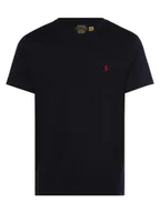 Koszulki męskie - Polo Ralph Lauren - T-shirt męski  Custom Slim Fit, niebieski - miniaturka - grafika 1