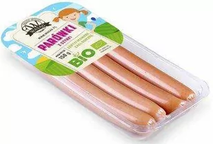 Ekologiczne Parówki z Szynki 150g - Wasąg - Kiełbasa i wędliny - miniaturka - grafika 1