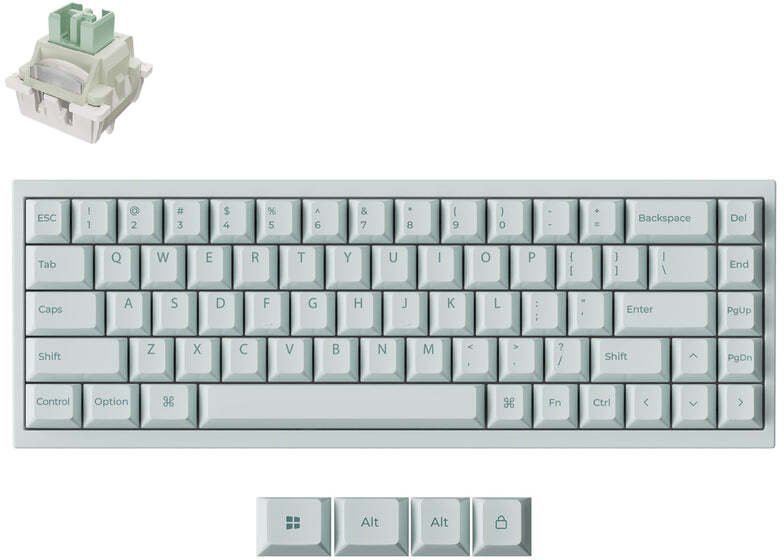Keychron USB-C Q16 HE 8K/LIGHT Zielony Q16HW-L1