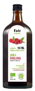 Bio FAIR ORGANIC (soki) SOK Z MALIN NFC 500 ml - FAIR ORGANIC BP-5907714380075 - Soki i napoje niegazowane - miniaturka - grafika 1