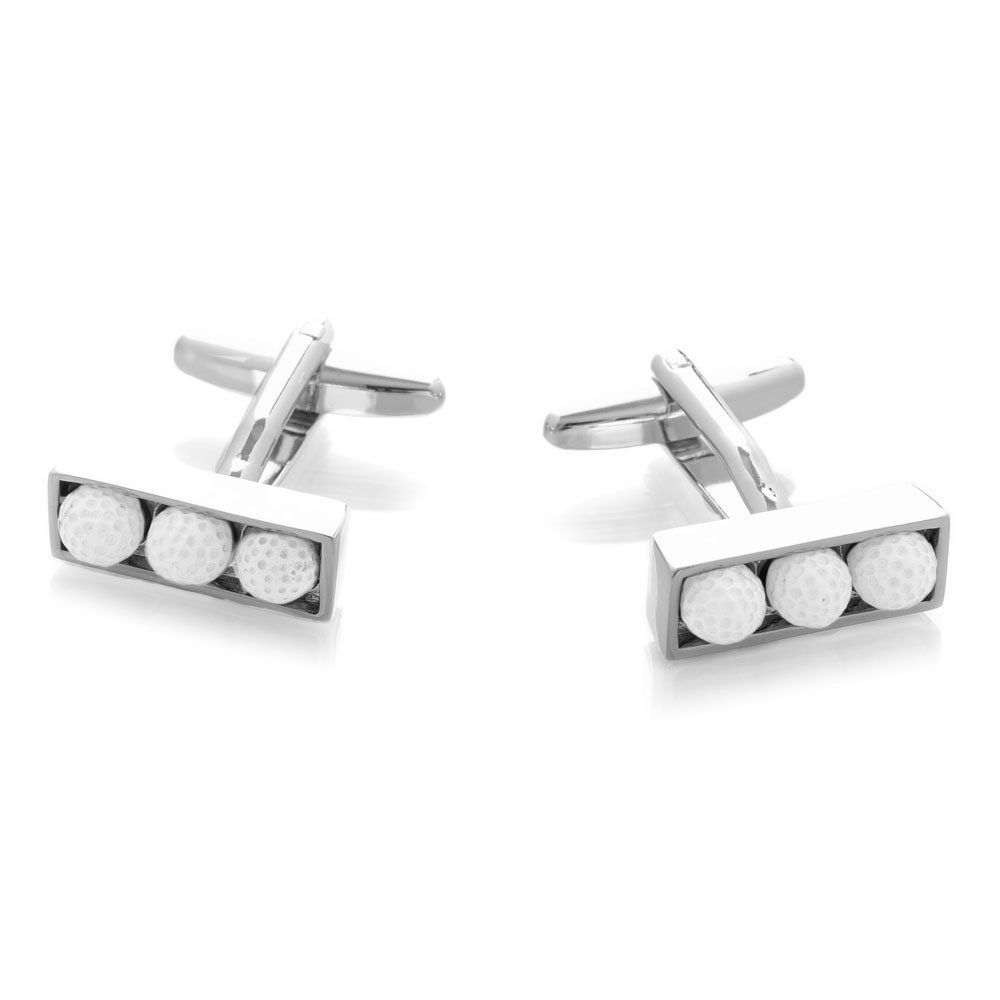 Spinki do mankietów Piłki do golfa X2 AJ432