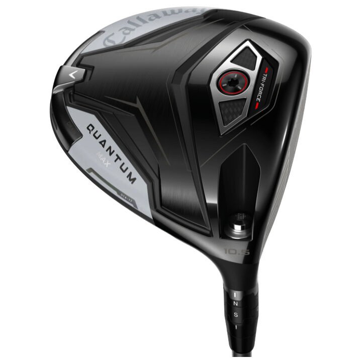 Kij golfowy Driver Callaway Quantum Max Prawa ręka, 10,5°, Stiff, True Temper Denali Frost Silver 50g
