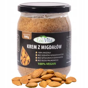 Krem migdałowy 500g - Słodkie kremy i masła - miniaturka - grafika 1