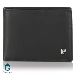 Portfel Męski Pierre Cardin z metalowym logo YS603 8806 - Portfele - miniaturka - grafika 1