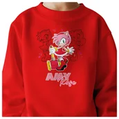 Bluzy dla dziewczynek - BLUZA DZIECIĘCA SONIC 110-116 DLA DZIEWCZYNKI CHŁOPCA - miniaturka - grafika 1