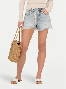 ONLY Szorty jeansowe Zuma 15349510 Niebieski Regular Fit - Spodnie sportowe damskie - miniaturka - grafika 1