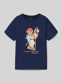 Koszulki dla chłopców - T-shirt o regularnym kroju z czystej bawełny - miniaturka - grafika 1