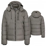 Kurtki męskie - PITBULL WEST COAST KURTKA MĘSKA ZIMOWA Z KAPTUREM PIEDMONT CIEMNOSZARA XL - miniaturka - grafika 1