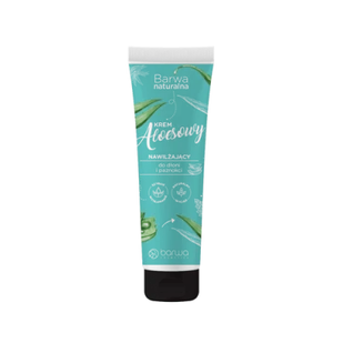 Barwa Nawilżający krem do rąk Aloes i gliceryna - Natural Hand Cream Nawilżający krem do rąk Aloes i gliceryna - Natural Hand Cream - Mydła - miniaturka - grafika 1