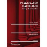 Podręczniki dla szkół wyższych - Prawo karne materialne Kazusy dla aplikantów - Michał Błoński - miniaturka - grafika 1