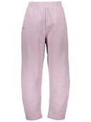 Spodnie sportowe damskie - Pangaia Spodnie dresowe "DNA" w kolorze fioletowym - miniaturka - grafika 1