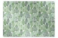Podnóżki, podpórki, podkładki - Podkładka pod krzesło Leśne Liście 120x90 cm - miniaturka - grafika 1