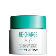 Maseczki do twarzy - Clarins Re-Charge Relaxing Sleep Mask relaksująca maska na noc 50ml - miniaturka - grafika 1