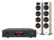 Zestawy stereo - NAD C 368 (czarny) + Diva 6 (dąb) - miniaturka - grafika 1