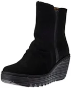 Botki damskie - Fly London Damskie botki Yopa461fly, fioletowo- czarny, 36 EU - miniaturka - grafika 1