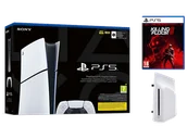 Konsole Playstation - PLAYSTATION 5 Slim Digital Edition 1TB D Chassis + Napęd optyczny Killing Floor 3 Edycja Day One Biało-czarny - miniaturka - grafika 1