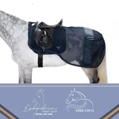 Derki dla konia - Eskadron Derka treningowa siatkowa Classic Sports wiosna-lato 2020 navy - miniaturka - grafika 1