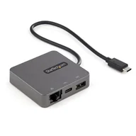 Stacje dokujące i replikatory portów - StarTech DKT31CHVL stacja dokująca Przewodowa USB 3.2 Gen 2 (3.1 Gen 2) Type-C Czarny, Srebrny - miniaturka - grafika 1