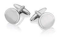 Spinki do mankietów i krawatów - Spinki do mankietów Okrągłe SD-2213 - miniaturka - grafika 1