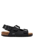 Sandały męskie - CMP Sandały Eco Keidha Slipper 3Q91027 Czarny - miniaturka - grafika 1