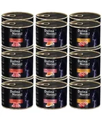 Mokra karma dla kotów - Dolina Noteci Premium dla kota Mix Smaków 24x185g - miniaturka - grafika 1