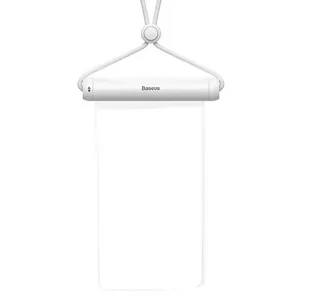 Uniwersalne etui wodoodporne Baseus Cylinder do smartfonów (białe) - Etui i futerały do telefonów - miniaturka - grafika 1