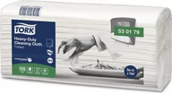 Ręczniki papierowe - Tork Tork 530179 - Czyściwo włókninowe w odcinkach, wielorazowe, białe - 105 sztuk - miniaturka - grafika 1
