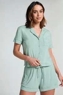 Hunkemöller Szorty Essential z dżerseju Zielony - Bielizna nocna - miniaturka - grafika 1