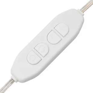 Lumarko Toaletka z oświetleniem LED, biała, połysk, 74,5x40x141 cm - Toaletki - miniaturka - grafika 9