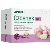 Przeziębienie i grypa - Synoptis Pharma Apteo Czosnek Max 90 kapsułek 3641221 - miniaturka - grafika 1