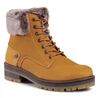 Botki damskie - Wrangler Botki Denver Alaska WL02540A Tan Yellow 024 - grafika 1