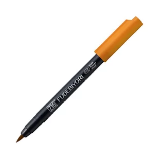 Pisak pędzelkowy Kuretake Fudebiyori light brown 061 - Kredki, ołówki, pastele i pisaki - miniaturka - grafika 1