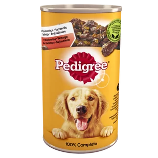 Pedigree Wołowina w galaretce 6 x 400g puszka - Mokra karma dla psów - miniaturka - grafika 1