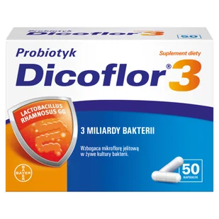 Dicoflor 3, 50 kapsułek - Witaminy i minerały - miniaturka - grafika 1