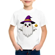 Koszulki dla dziewczynek - Uroczy duszek - koszulka dziecięca - miniaturka - grafika 1