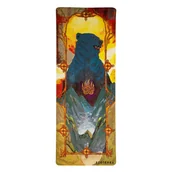 Maty do jogi - Mata podróżna | Zamsz | Niedźwiedź | do jogi | PU - miniaturka - grafika 1