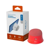 Głośniki przenośne - Bezprzewodowy Głośnik Mili MiTag Bluetooth Iphone Andoid 8h pracy 420mAh Czerwony - miniaturka - grafika 1