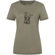 Koszulki sportowe damskie - Koszulka z krótkim rękawem damska SUPER.NATURAL W Flower Boots Tee - miniaturka - grafika 1