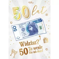 Kartki okolicznościowe i zaproszenia - Armin Style Karnet Urodziny 50 - miniaturka - grafika 1