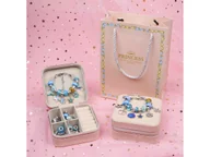 Prace ręczne dla dzieci - DUŻY ZESTAW DO TWORZENIA ROBIENIA BIŻUTERII KORALIKI - miniaturka - grafika 1