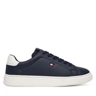 Buty dla chłopców - Sneakersy Tommy Hilfiger T3X9-34350-1355 M Granatowy - miniaturka - grafika 1