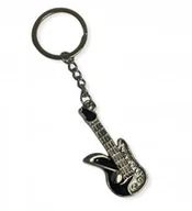 Dekoracje domu - Brelok Fana Muzyki - Gitara Elektryczna Z Kryształkami - miniaturka - grafika 1