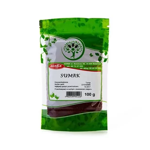 Agnex Sumak garbarski 100g - Przyprawy i zioła sypkie - miniaturka - grafika 1