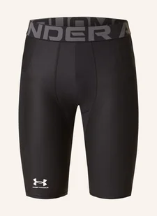 Under Armour Legginsy Heatgear® Z Siateczką schwarz - Legginsy - miniaturka - grafika 1