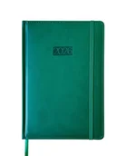 Kalendarze - Kalendarz 2026 a5 lux tygodniowy zielony v1 k-a5t l - kalendarz - miniaturka - grafika 1