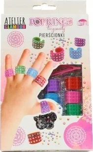 Dromader Atelier Glamour Pierścionki 12/dbox 01147 11478 - Zabawki kreatywne - miniaturka - grafika 1