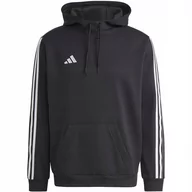 Bluzy męskie - Bluza męska adidas Tiro 23 League Sweat Hoodie czarno-biała HS3598 L - miniaturka - grafika 1