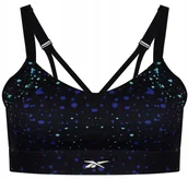 Koszulki i topy damskie - REEBOK - stanik sportowy S Lux Strappy Bra Speckle HN7670 - miniaturka - grafika 1