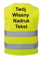 Odzież robocza - Kamizelka odblaskowa ostrzegawcza Twój Nadruk - miniaturka - grafika 1
